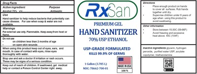Rx San Label 1g V2